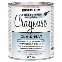 Couche de finition protectrice Crayeuse  887ml
