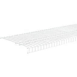 SuperSlide 6-ft L x 16-in D White Vinyl Coated Steel Ventilated Wire Shelf