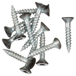 Wood Screws - #3 Square Tip - #12 x 1 1/4"- 12/PK - Black