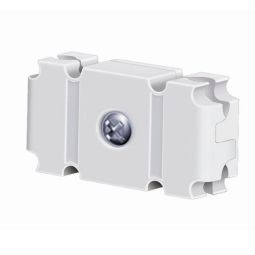 Joiner Plate for Wire Shelving, White