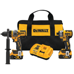 Ensemble 2 outils sans balai 20v Max incluant visseuse et perceuse Flexvolt