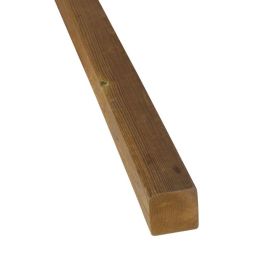 Bois traité brun 2"X2"X 8'