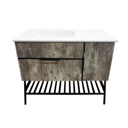 Vanité "WOODEN" 40" x 20.87"