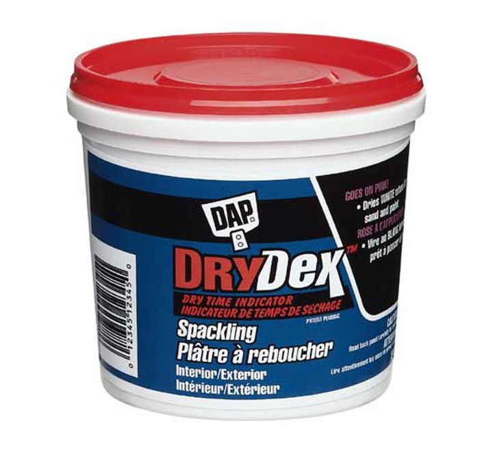 Plâtre à reboucher Drydex de DAP - Colobar Peinture & Décoration