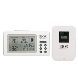 Thermomètre intérieur/extérieur sans fil de Bios Therm sans fil