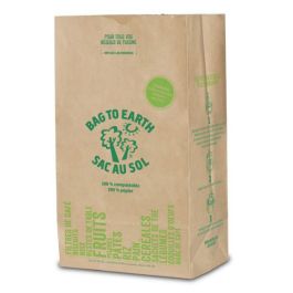 NP Lot De 25 Sacs En Papier Kraft Marron De Qualité Supérieure, Respectueux De L'environnement, Recyclables Et Biodégradables, Pour Déjeuner, Emporter, Pique-nique, Cafés, Restaurants (31x44x16 Cm