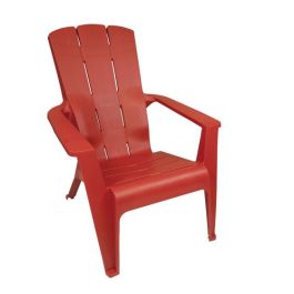 Coussins De Chaise à Dossier Haut - Bonne Vie - Lot De 6- Rouge