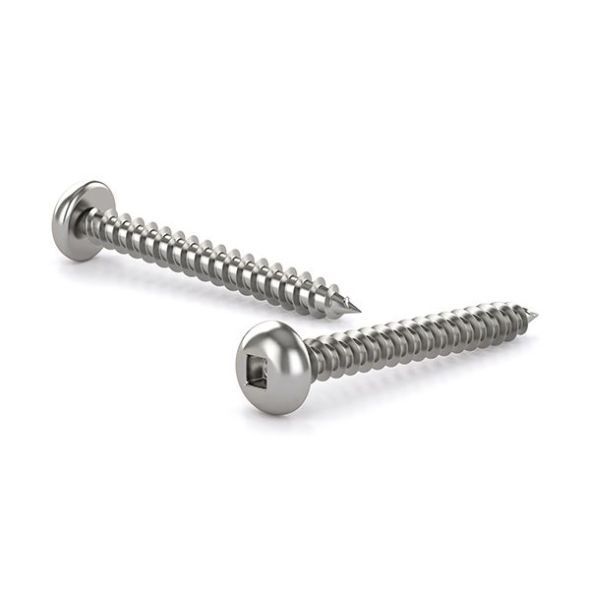 #8 X 1-1/2 Inch Brass Plated Flat Head Phillips Sheet Metal Screws - Pack Of 12